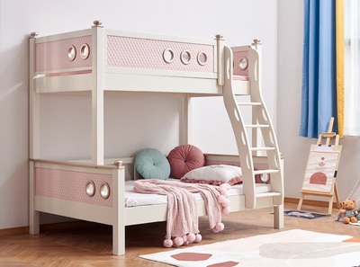 轻奢风青少年儿童床2208#子母床