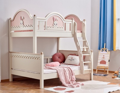 轻奢风青少年儿童床2206#子母床