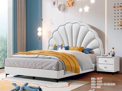 青少年兒童軟體床K109#（全白）